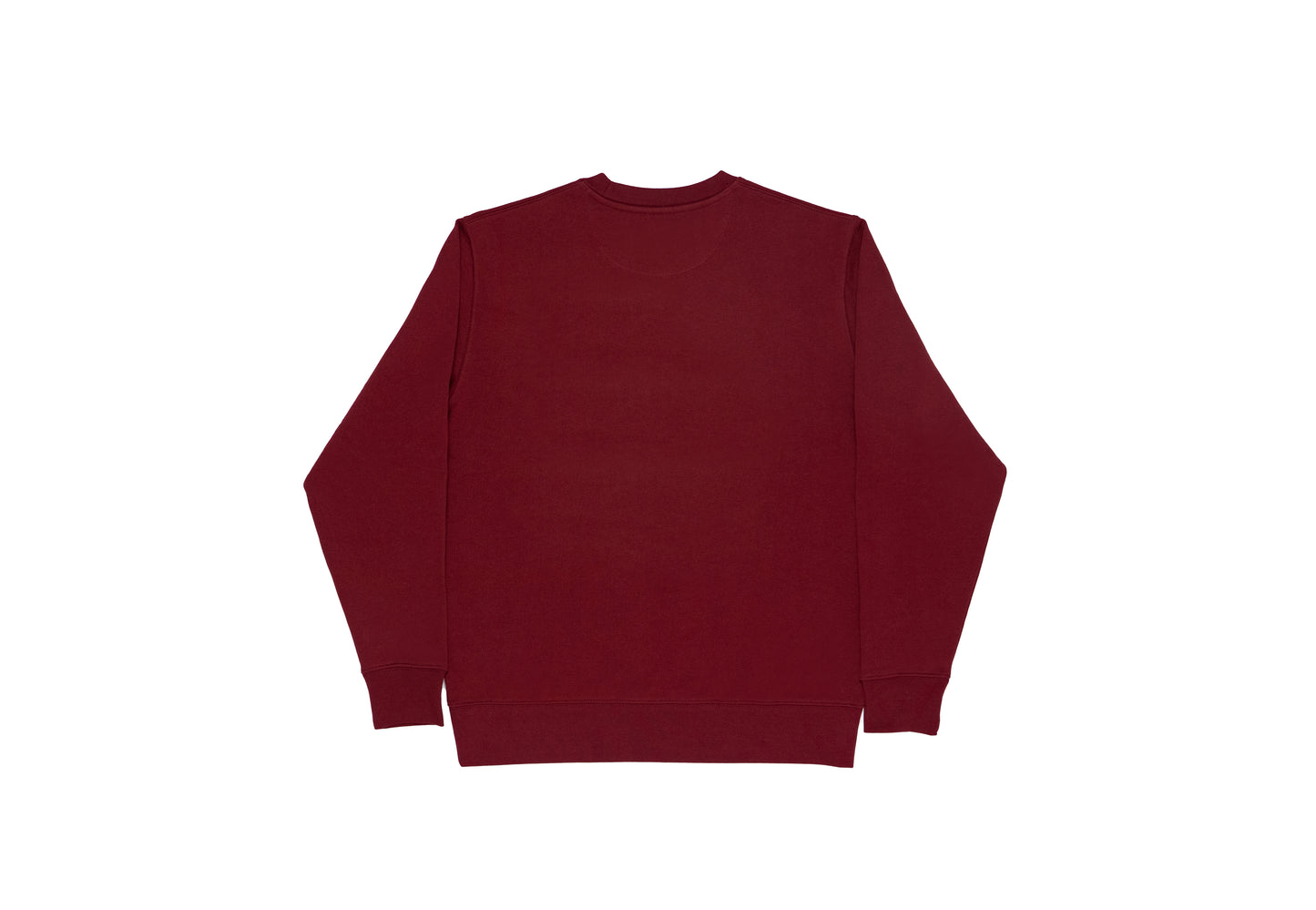 Sweater bourgondisch rood - unisex