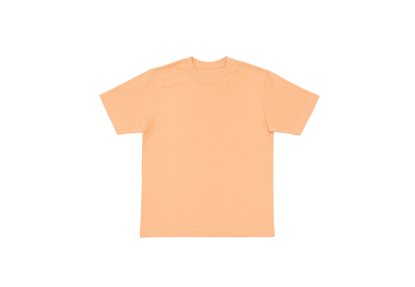 Oversized t-shirt zalm - unisex