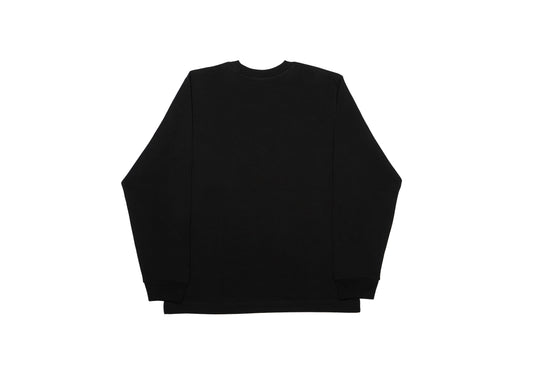 Oversized longsleeve zwart - unisex