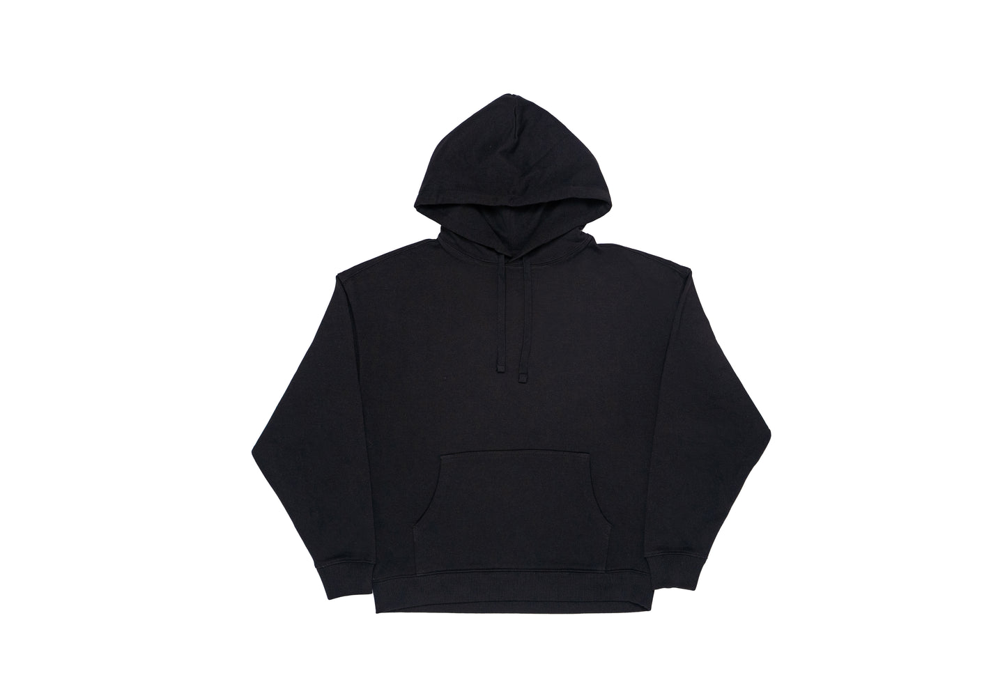 Oversized hoodie zwart - unisex